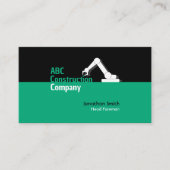 Carte De Visite Construction Building Crane Business Card (Devant)