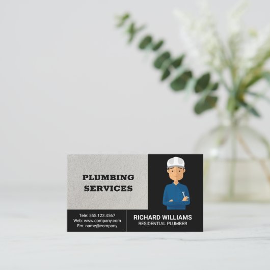 Carte De Visite Construction | Carpentier (Debout devant)