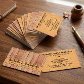 CARTE DE VISITE CONSTRUCTION / CHARPENTERIE | BOIS STYLÉ, MODERNE