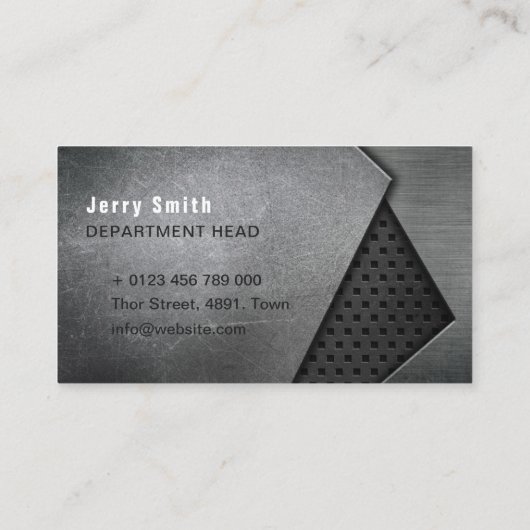 Carte De Visite Construction Classique Et Cool (Dos)