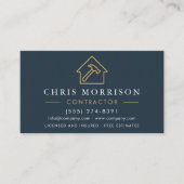 Carte De Visite Construction Company QR Code (Devant)