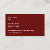 Carte De Visite Construction cool Excavation Et Exploitation Miniè (Dos)