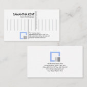 Carte De Visite Construction créative élégante Ingénierie des barr (Devant / Derrière)