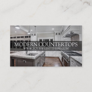 Carte De Visite Construction de comptoirs modernes