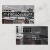 Carte De Visite Construction de comptoirs modernes (Devant / Derrière)