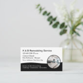 Carte De Visite Construction De Cuisine Et De Bains (Debout devant)