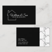 Carte De Visite Construction de déménagement (Devant / Derrière)