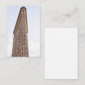 Carte De Visite Construction de Flatiron (Devant / Derrière)