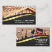 Carte De Visite Construction de la maison | Entrepreneur général (Devant / Derrière)