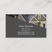 Carte De Visite Construction de l'entrepreneur auxiliaire Windows (Dos)