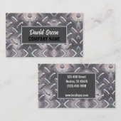 Carte De Visite Construction de l'entrepreneur en construction méc (Devant / Derrière)