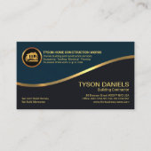 Carte De Visite Construction de l'unité de construction de l'onde (Devant)