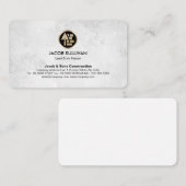 Carte De Visite Construction de maçonnerie en brique de pierre Mas (Devant / Derrière)