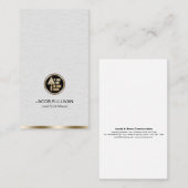 Carte De Visite Construction de maçonnerie en brique de pierre Mas (Devant / Derrière)