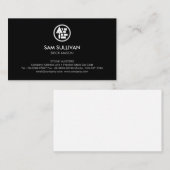 Carte De Visite Construction de maçonnerie en brique de pierre Mas (Devant / Derrière)