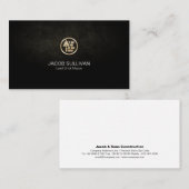 Carte De Visite Construction de maçonnerie en brique de pierre Mas (Devant / Derrière)