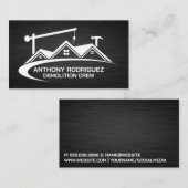 Carte De Visite Construction de maisons résidentielles (Devant / Derrière)