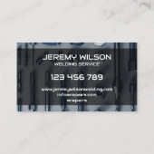 Carte De Visite Construction de menuiserie de menuiserie moderne (Dos)