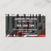 Carte De Visite Construction de menuiserie de menuiserie moderne (Dos)