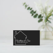 Carte De Visite Construction de rénovation de maison (Debout devant)