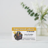 Carte De Visite Construction de réparation de maison de bricoleur (Debout devant)