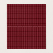 Carte De Visite Construction de toitures à quatre côtés Compagnie  (Extérieur déplié)