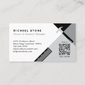 Carte De Visite Construction de toitures Accueil Outils d'améliora (Dos)