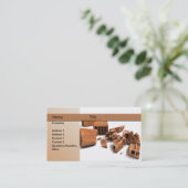 Carte De Visite construction/démolition (Debout devant)