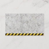 Carte De Visite Construction | Développeur de propriétés (Dos)