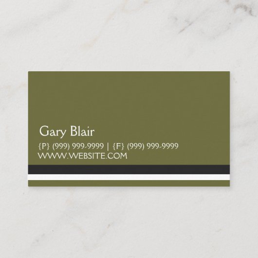 Carte De Visite Construction d'installations de planchers (Dos)