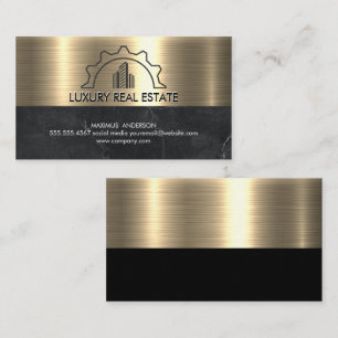 Carte De Visite Construction du logo de l'entreprise