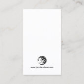 Carte De Visite Construction du toit (Dos)