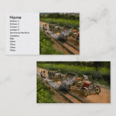 Carte De Visite Construction - Dumping facilité 1925 (Devant / Derrière)