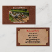 Carte De Visite Construction - Dumping facilité 1925 (Devant / Derrière)