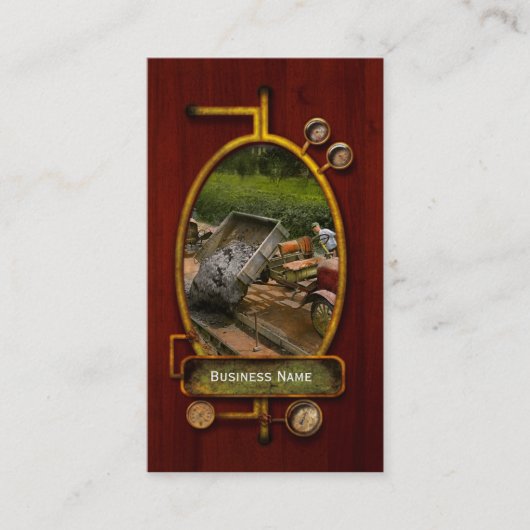 Carte De Visite Construction - Dumping facilité 1925 (Devant)