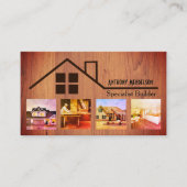 Carte De Visite Construction d'un agent immobilier (Devant)