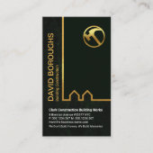 Carte De Visite Construction d'un cimetière d'or Construction d'un (Devant)