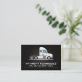 Carte De Visite Construction d'un véhicule semi-routier (Debout devant)