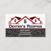 Carte De Visite Construction d'une entreprise de toiture professio (Devant)