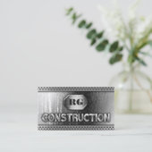 Carte De Visite Construction en métal et en maille de grill (Debout devant)