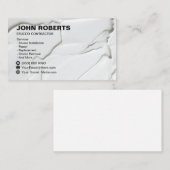 Carte De Visite Construction en stuc (Devant / Derrière)