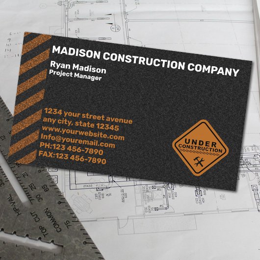Carte De Visite Construction | Entrepreneur