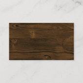 Carte De Visite Construction | Entrepreneur général | Bâtisseur (Dos)