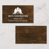 Carte De Visite Construction | Entrepreneur général | Bâtisseur (Devant / Derrière)