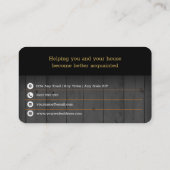 Carte De Visite Construction | Entrepreneur | Handy Man (Dos)