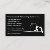 Carte De Visite Construction et rénovation de maison (Devant)