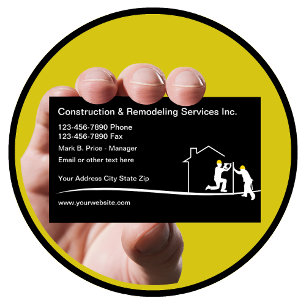 Carte De Visite Construction et rénovation de maison