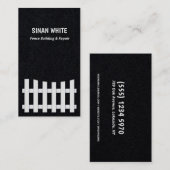 Carte De Visite Construction et réparation de clôture (Devant / Derrière)