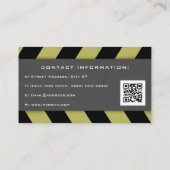 Carte De Visite Construction et services de béton (Dos)