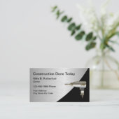 Carte De Visite Construction fraîche de soudure (Debout devant)